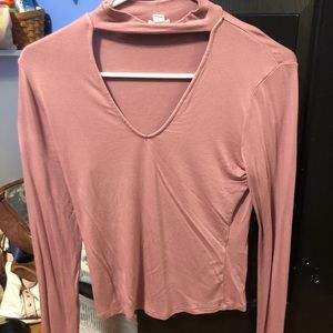 Light pink top